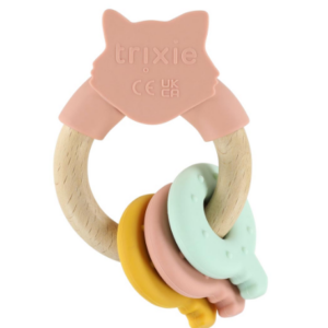 Anneau d'activités en silicone et bois Trixie (Mrs Cat)