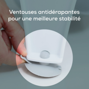 Anneau de bain à ventouse Angelcare (gris)