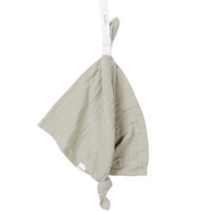 Attache tétine en gaz de coton Koeka Faro (Sage)