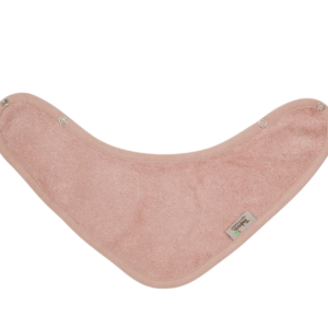 Bandana triangle en bambou Timboo (Misty Rose)