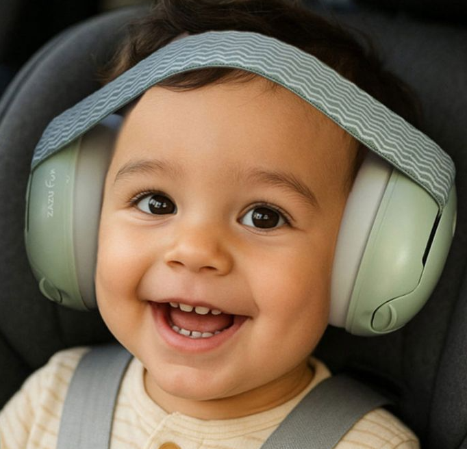 Casque de protection auditive 2en1 Baby/Junior Zazu (Menthe)