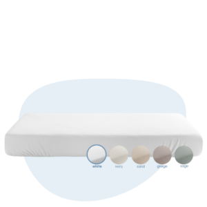 Drap housse respirant Airgosafe ABZ 60x120cm (Blanc)