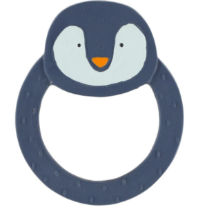 Hochet de dentition en caoutchouc naturel Trixie (Mr Pingouin)