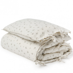Housse de couette 140/100cm + taie Babyshower (Roseberry)