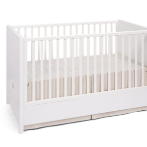 Jupe de lit - Cache sommier First 140x160cm (Silent Sands)