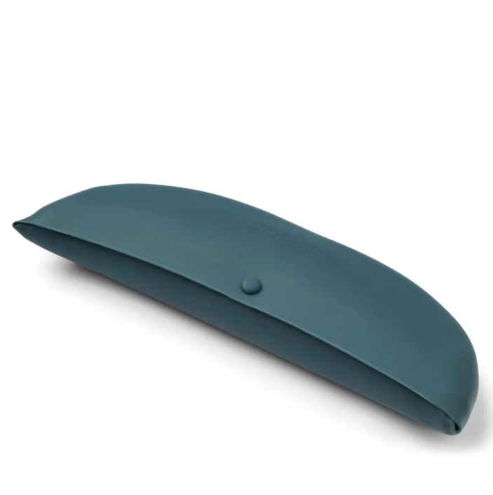 Lot de 2 bavoirs à rigole pliables Ember Liewood (Arctic Sea)