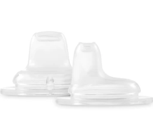 Lot de 2 becs de succion anti-fuite pour biberon Elhee