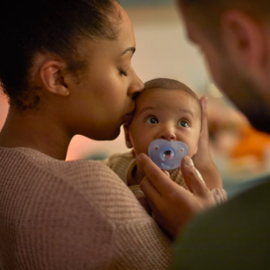 Lot de 2 tétines 0/6m Avent Soothie (Pack bleu)