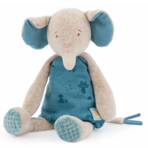 Peluche Eléphant Bergamote 'Sous mon Baobab' Moulin Roty
