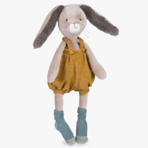 Peluche lapin ocre '3 Petits Lapins' Moulin Roty