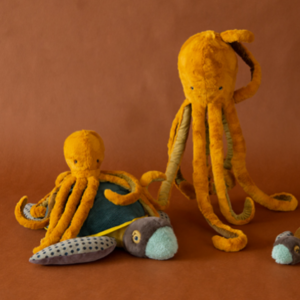 Petite Poulpe 'Tout autour du Monde' Moulin Roty
