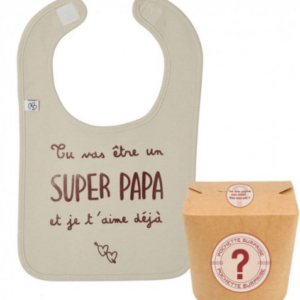 Pochette surprise Annonce de grossesse BB&Co (Super Papa)