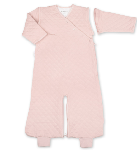 Sac de couchage 4-12m Bemini Quilted Jersey TOG 1.5 (Blush Rose)