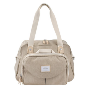 Sac nursery Geneve II Eco Beaba (Gazelle chiné)