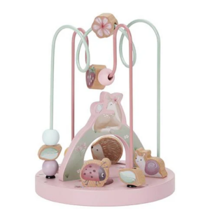 Spirale d'activités en bois à ventouses 'Fairy Garden' Little Dutch