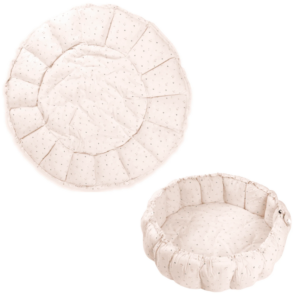 Tapis d'éveil et cocon organic Play&Go Bloom (Moon)