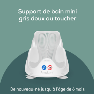 Transat de bain Angelcare FIT 0-6 m (gris)