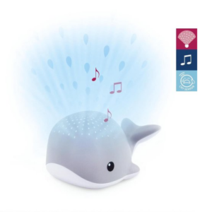 Veilleuse musicale à projection Wally Zazu (Gris)