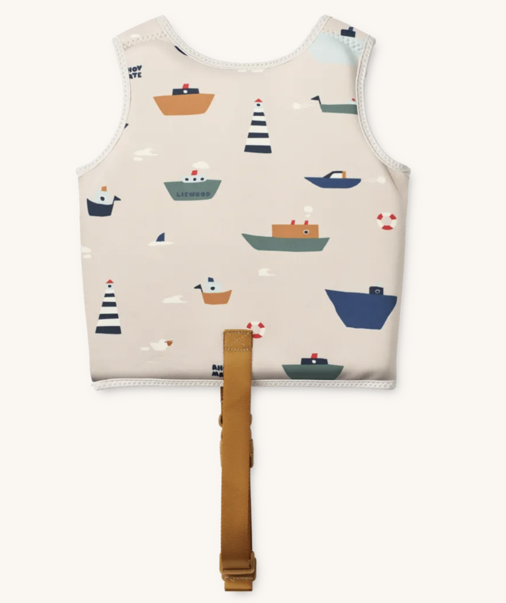 Gilet de sauvetage Dove Liewood 2/3 ans (Sailing Sandy)