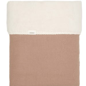 Couverture gaz de coton/teddy Faro Koeka 75x100cm (Caffe)