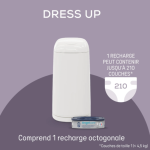 Poubelle à langes Angelcare Dress Up