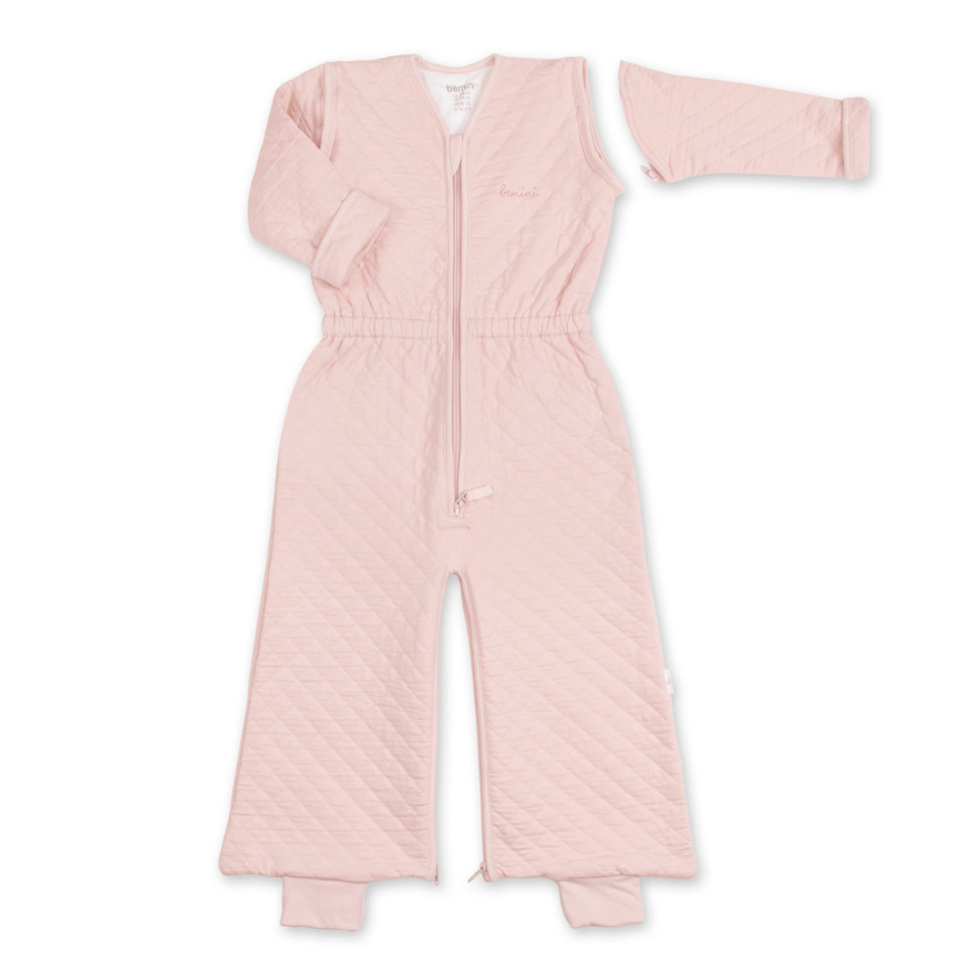 Sac de couchage 12-24m Bemini Quilted Jersey TOG 1.5 (Blush)