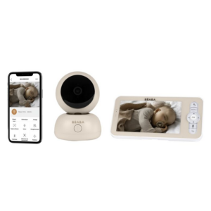 Babyphone vidéo Beaba Zen Premium II (Terre d'argile)
