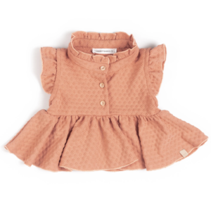 Blouse MC maille piquée Corail Bamboom