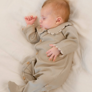 Combinaison col dentelle Sand Bamboom