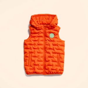 Doudoune light Garçon SM 'émotions' Tom et Gaby (Orange)