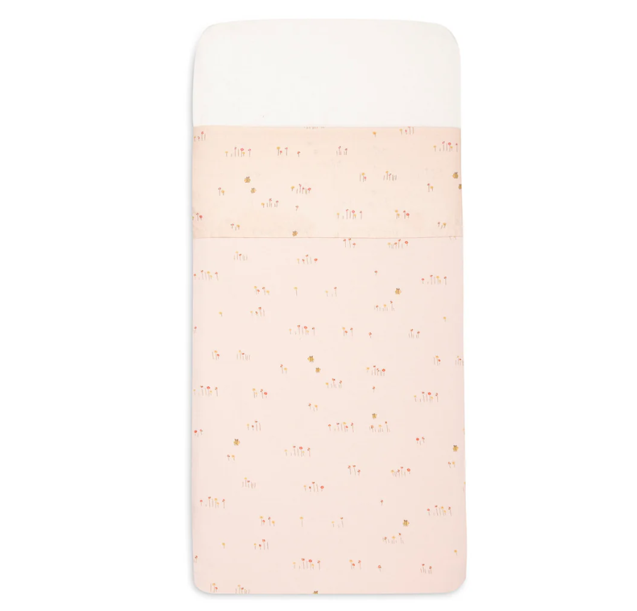 Drap pour berceau ou cododo 75/100cm Jollein (pretty Picnic)