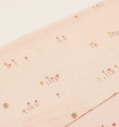 Drap pour berceau ou cododo 75/100cm Jollein (pretty Picnic)