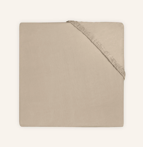 Drap housse pour berceau ou cododo 40-50/80-90cm Jollein (Nougat)