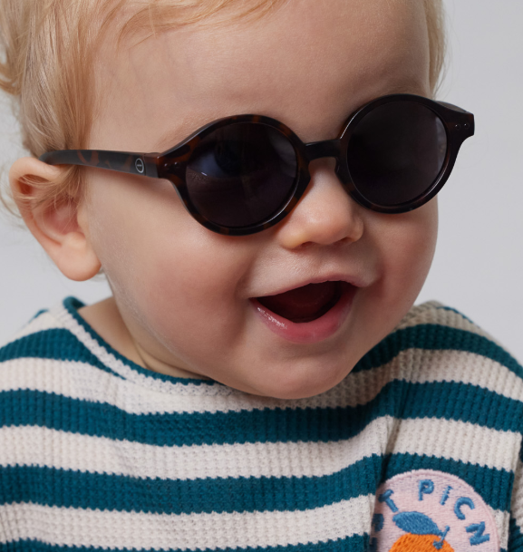 Lunettes de soleil Izipizi 0/9m (Tortoise Brun)