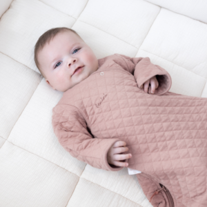 Sac de couchage 1-4 m Bemini Pady Quilted Jersey TOG 1.5 (Vintage Rose)