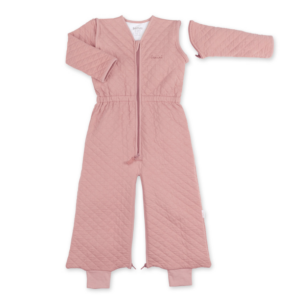 Sac de couchage 12-24m Bemini Quilted Jersey TOG 1.5 (Vintage Rose foncé)