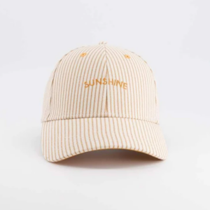Casquette Sunshine Chamaye (3-6ans)(Stripe Ocre)