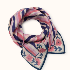 Foulard 100x100cm Big Dupatta Apaches (Futa True Blue)