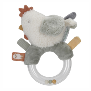 Hochet billes Little Farm Little Dutch (Poule)