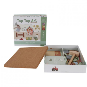 Jeu de formes à clouer Tap Tap Art Little Farm