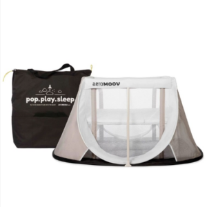 Lit pliant de voyage Aeromoov (White Sand)