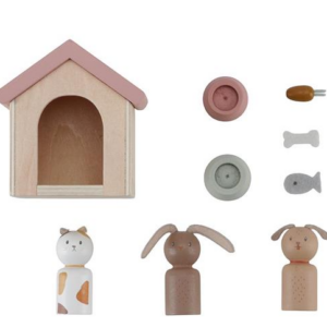 Maison de poupées en bois 'Les animaux domestiques' Little Dutch