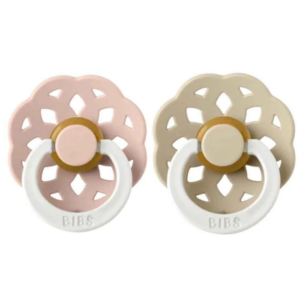 Lot de 2 tétines Bibs Bohème T1 (Night Blush/Sand)