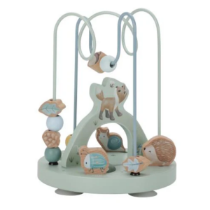 Spirale d'activités en bois à ventouses 'Forest Friends' Little Dutch