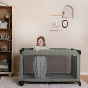 Lit pliant de voyage Little Dutch (Teddy Olive)