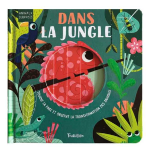 Livre cartonné 'Dans la jungle' Tourbillon Editions