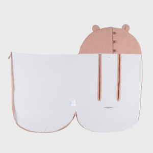 Nid d'ange été universel en gaz de coton Noukies (Rose)