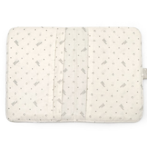 Protège carnet de santé imperméable Babyshower (Knot Cloud Powder)