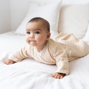 Sac de couchage 1-4 m Bemini Pady Quilted Jersey TOG 1.5 (Cream)