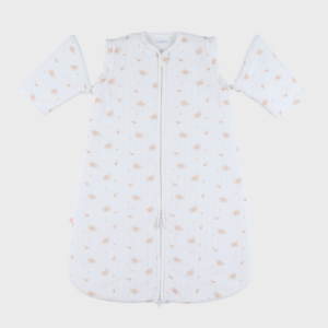 Sac de couchage nomade en coton bio Noukies (1-6m) (Fleurs)